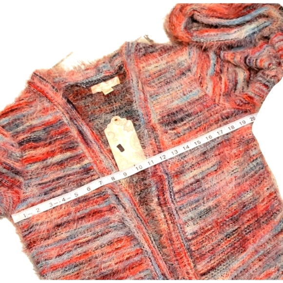 NWT BAND OF GYPSIES Eyelash Wide Sleeve Duster - Picture 12 of 14